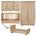 Quax Kyo 3 dlg meegroeikamer XL honey Ash