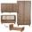 Quax Kyo 3dlg meegroeikamer XL Walnut
