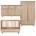 Quax Kyo 3dlge babykamer grote commode Honey Ash