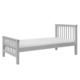 Inmondo Collet 90 met spijlen light grey