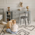 Inmondo Collet bureau met 4 lades - Light Grey sfeer1