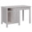 Inmondo Collet bureau met lades en schap Light Grey