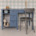 Inmondo Collet bureau met lades en schap donkerblauw sfeer3