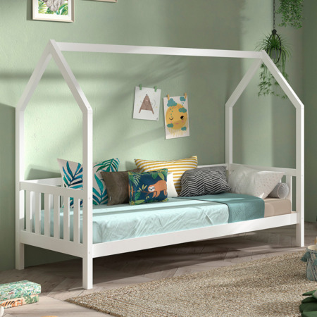 Vipack Cabane huisbed wit