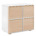 Inmondo Funflex Cube unit 4 deurtjes berken white