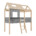 Inmondo Funflex cottage bed - Grey