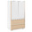 Inmondo Funflex hoge 2drskast met laden white