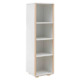 Inmondo Funflex hoge smalle boekenkast white