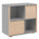 Inmondo Funflex kastje met 2 laden berkenhout grey