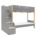 Inmondo Funflex stapelbed met trapkast - grey