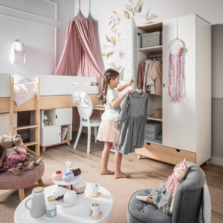 Inmondo Minimondo hhs met bureau - White1