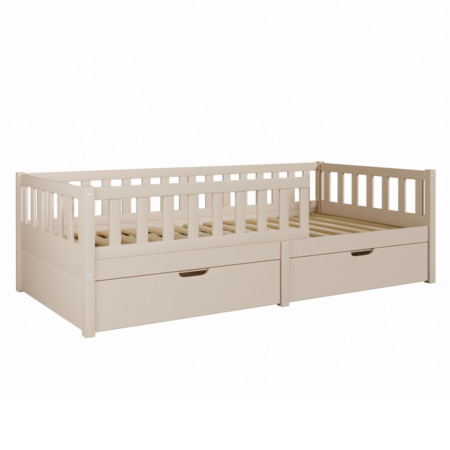 Inmondo Miyo bed met lange uitvalbeschermer - Kashmir