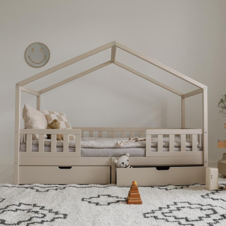 Inmondo Myo huisbed met 2 korte uitvalbeschermers - Kashmir sfeer