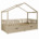 Inmondo Miyo huisbed met 2 korte uitvalbeschermers 90 x 190 - Sage