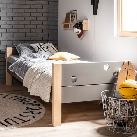 Inmondo Funflex bed 90 - Grey sfeer