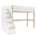 Inmondo Funflex hoogslaper met trapkast - White