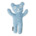 Klippan knuffel Bruno blauw