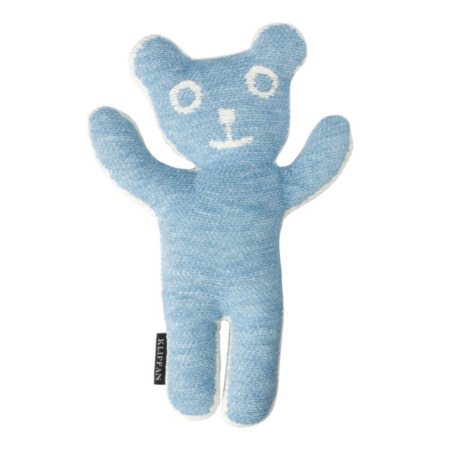 Klippan knuffel Bruno blauw