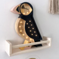 Peekaboo lamp Papegaaiduiker naturel3