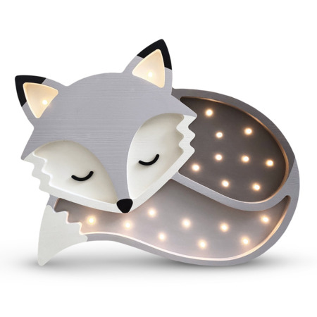 Peekaboo lamp Vos grijs