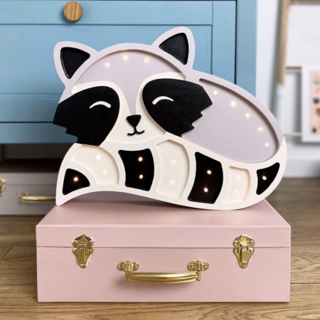 Peekaboo lamp Wasbeer1