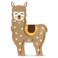 Peekaboo lamp alpaca