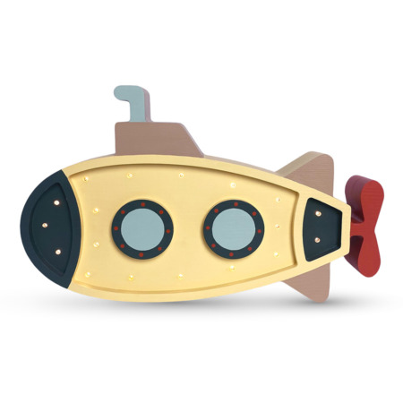 Peekaboo lamp onderzeeer geel