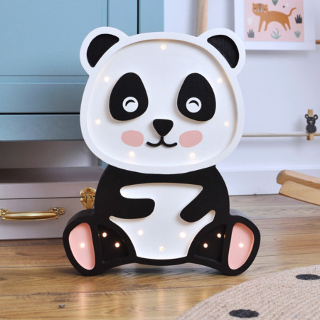 Peekaboo lamp panda1