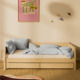 Flexa White bedbank met lades Sand