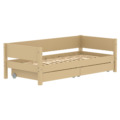 Flexa White bedbank met lades Sand4