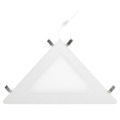Lifetime hoekplank met LED licht wit uit