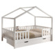 Vipack Combo huisbed met lade en uitval 140 wit2