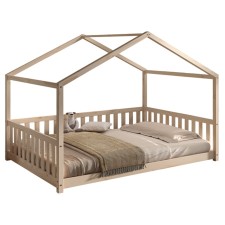 Vipack Dallas Combi Montessori huisbed 140 naturel1