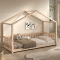 Vipack Dallas Combi Montessori huisbed naturel2