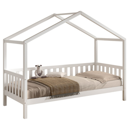 Vipack Dallas Combi Montessori huisbed wit