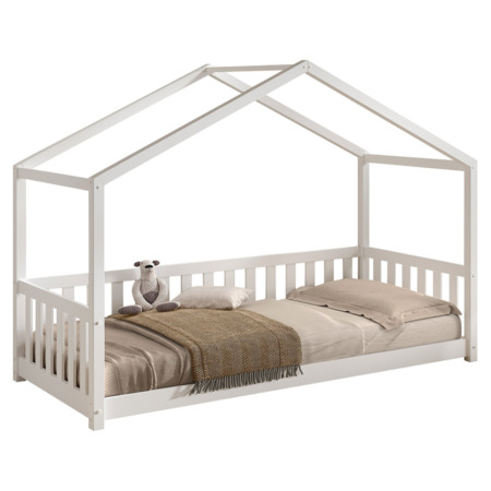 Vipack Dallas Combi Montessori huisbed wit1