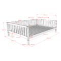 Vipack Dallas Combo bed 140 naturel2