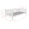 Vipack Dallas Combo bed 90 naturel2