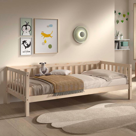 Vipack Dallas Combo bed 90 naturel3