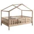 Vipack Dallas Combo huisbed Montessori met uitval 140 naturel3