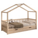 Vipack Dallas Combo huisbed met lade naturel